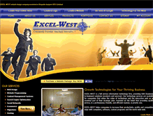 Tablet Screenshot of excel-west.com
