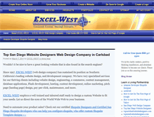 Tablet Screenshot of excelwest.excel-west.com